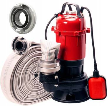 Pompa Hunter 2850 z pływakiem + Wąż strażacki 20M